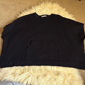 Zara girls knit poncho style top